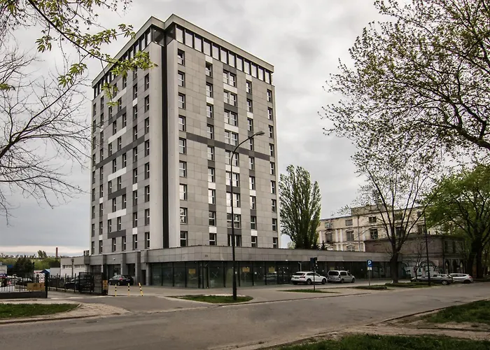 Monkey - 77 Wigury - Dostep Na Kod - Parking - Smaczna Kawa - Centrum - Blisko Piotrkowska - Galeria - Widok Na - Klimatyzacja - 7 Pietro - Fv * 罗兹